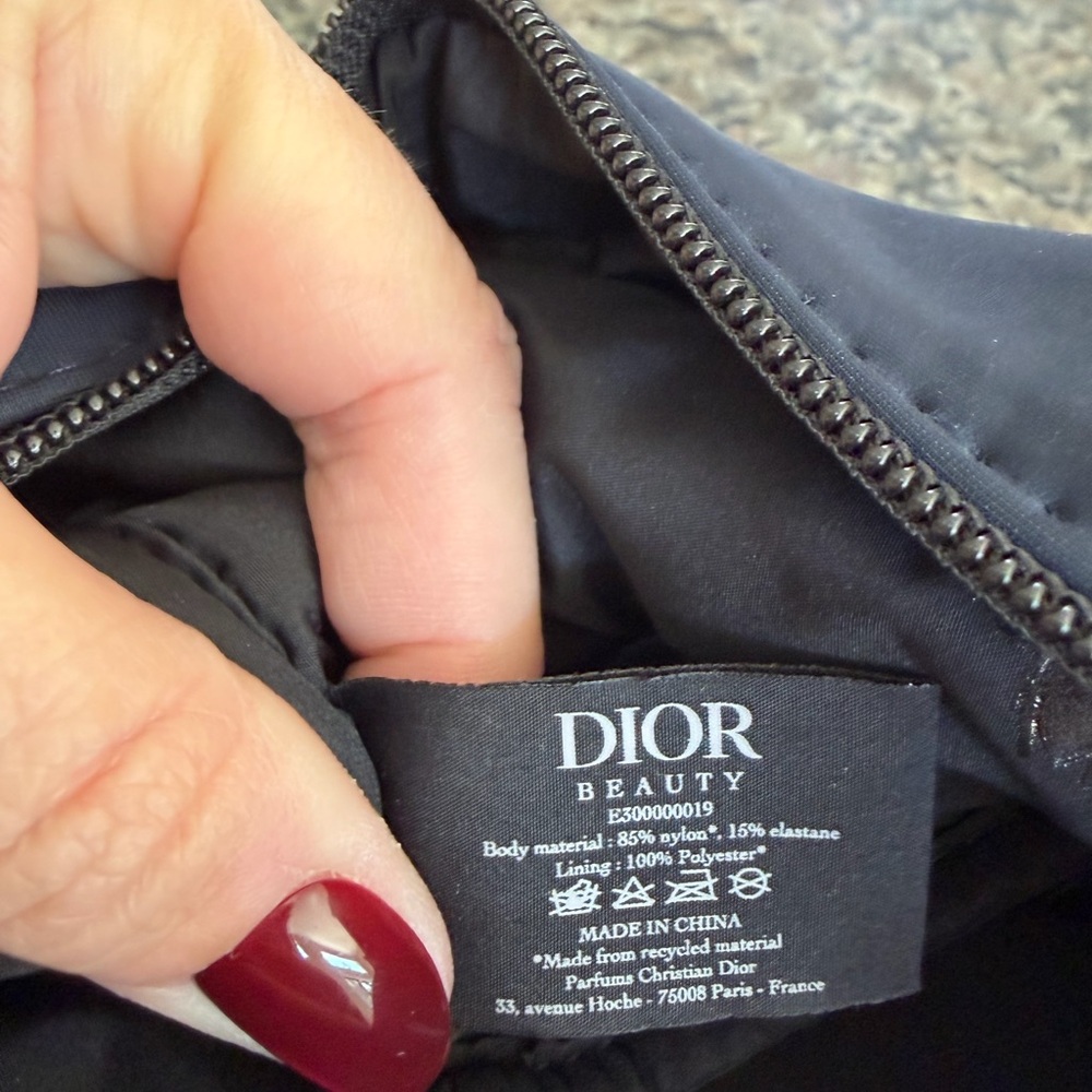 Dior Men's Midnight Blue Toiletry Bag - Picture 4 of 9